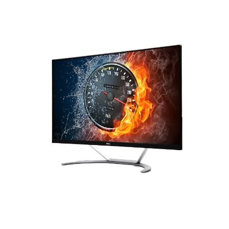 238A723220 AOC电脑一体机723系列 23.8英寸 黑色 三边无边框 I5 7500 8G 256G